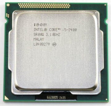 NOWY PROCESOR INTEL I5-2400 3,1GHZ LGA 1155 +PASTA