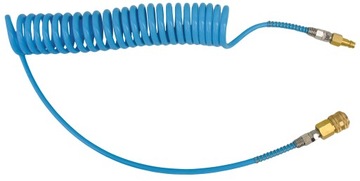 Спиральный кабель с наконечниками PU PRO 8х5мм-5м 3101.0