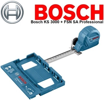 Компас + адаптер Bosch KS 3000 + лобзик FSN SA