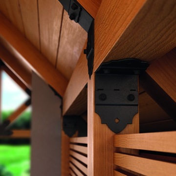 KP1CZ УГОЛ С ДЕКОРАТИВНЫМ РЕСНЕНИЕМ 90x90x65