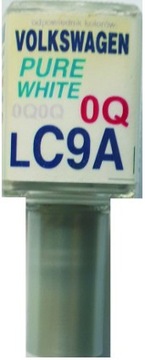 VW LC9A 0Q0Q PURE WHITE LAKIER SAMOCHODOWY ZAPRAWKA DO RYS 10ML ARASYSTEM