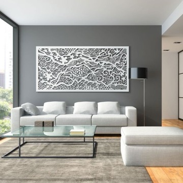Картина из дерева BABILONIA 180x90см Ажурное панно