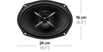 Двухполосная автомобильная акустика Sony XS-FB6920E