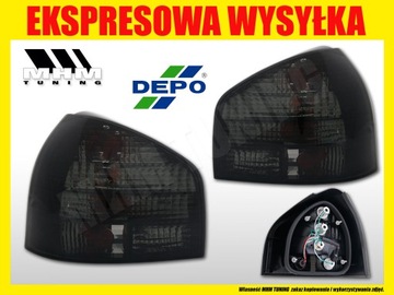 ФОНАР ЗАДНИЙ AUDI A3 S3 8L0 96-03 ЧЕРНЫЙ CLEAR DEPO FK