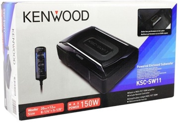 KENWOOD KSC-SW11 ПОДУШКА САБВУФЕР АКТИВНЫЙ ДИСТАНЦИОННЫЙ