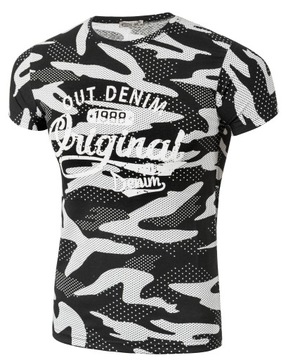 Wojskowa Koszulka Moro Kamuflaż Tshirt STEL 03 XXL