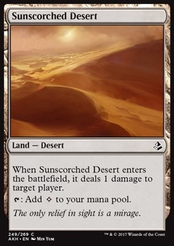 2x Sunscorched Desert - obrażenia z landa @@@