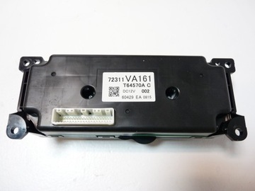 SUBARU LEVORG PANEL KLIMATIZACE 72311VA161