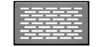 Kratka podłogowa FLOOR 11x17 stal nierdzewna
