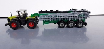 ТРАКТОР SIKU 1827 CLAAS XERION С БАКОМ 1:87