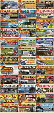 BANER REKLAMOWY SPRZEDAŻ CZOSNKU warzywa owoce