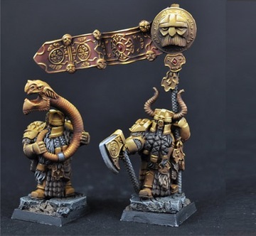 Dwarf Golden Guard 28mm (2szt) Scibor 28FM0131 24H