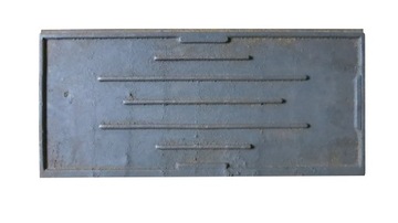 Чугунная пластина 63x31,5 см гладкой Польши