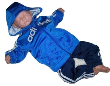 NOWY DRES DZIECIĘCY ADIDAS I J BLING JOG 80 CM