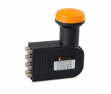 ОКТО-СПУТНИКОВЫЙ КОНВЕРТЕР ДЛЯ 8 ТВ-ВЫХОДОВ 4K CYFROWY POLSAT NC+ LIBOX PLUGS