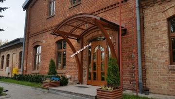 Zadaszenie nad drzwi wejściowe, model RADIAN extra