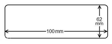 Этикетки заменяют Brother DK-11202 62х100мм QL700 QL800