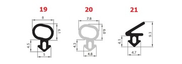 Уплотнитель оконный KG-22