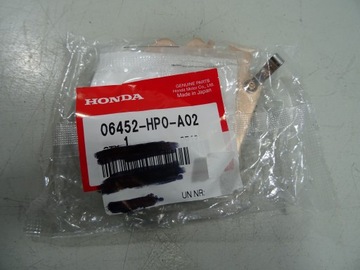 ПЕРЕДНИЕ ТОРМОЗНЫЕ КОЛОДКИ HONDA 06452HP0A0