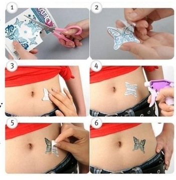 Наклейка SEXI BOWS Water Tattoo Bow M91