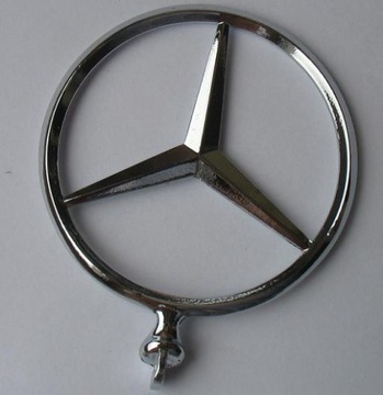 znaczek, celownik, emblemat mercedes 123, 124,190