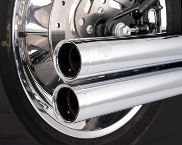 HARLEY SOFTAIL FAT BOY HERITAGE EXHAUST V&H 86+