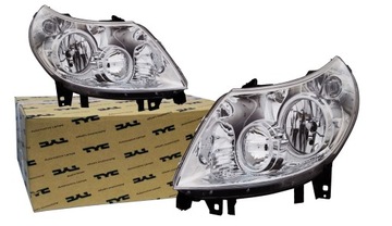 REFLEKTOR LAMPA PRZÓD DUCATO BOXER JUMPER od 2006