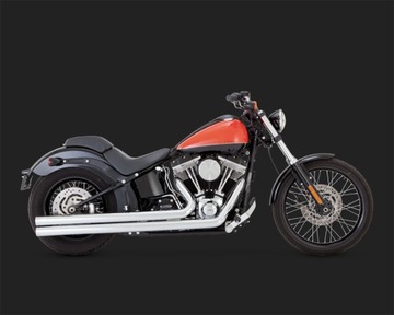 HARLEY SOFTAIL FAT BOY HERITAGE EXHAUST V&H 12+