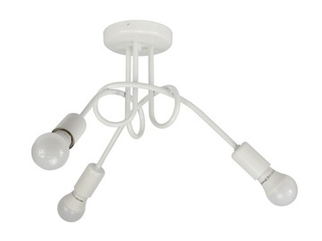 ŻYRANDOL LAMPA NOWOCZESNA 261-3 3PŁ LOFT BLACK