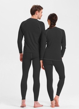 Теплое спортивное термобелье Thermal Merino Wool 3XL чёрное