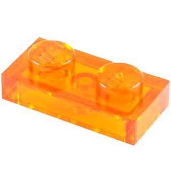 00052 LEGO 3023 4280341 płytka p.pomarańczowy 1szt