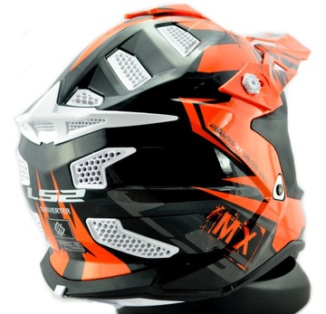 ШЛЕМ LS2 MX470 SUBVERTER EMPEROR ORANGE Размер. 2XL