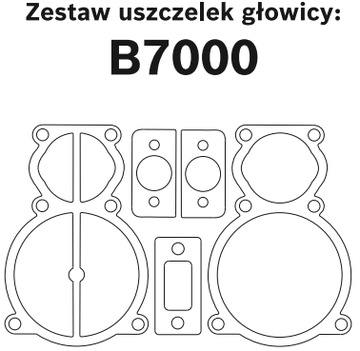 Уплотнения компрессора B7000 Abac Oma Fiac