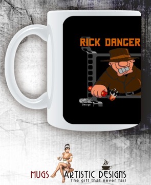 RICK DANGEROUS - кружка amiga atari game Commodore