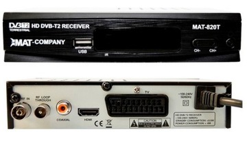 MARKOWY TUNER CYFROWY TV DVB-T DEKODER SCART HDMI