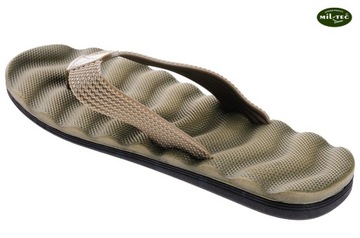 Sandały KLAPKI MĘSKIE JAPONKI Zielone OLIV - 45