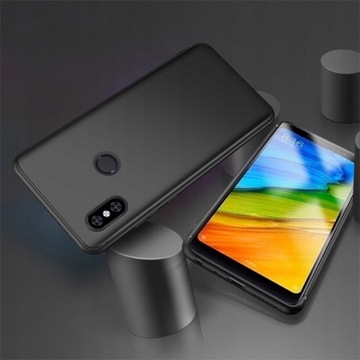 СИЛИКОНОВЫЙ МАТОВЫЙ ЧЕХОЛ ДЛЯ XIAOMI Note 5/5 PRO + СТЕКЛО