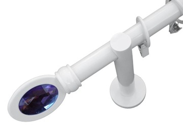 КАРЕНЫ ДЛЯ ШТОР БЕЛЫЙ КАРДИНЫ ДЛЯ ШТОР 19ММ 240СМ