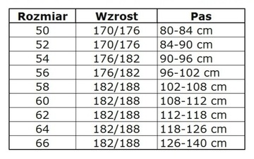 Spodnie ogrodniczki dla pilarza kl. II roz. 56