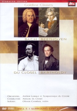 DVD Goldline Classics 11 Bach-Beethoven-Du Closel