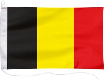 Flaga Belgii Bandera jachtowa Belgia 30x20cm