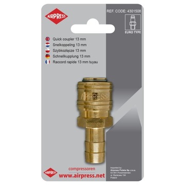 SZYBKOZŁĄCZE EURO 13MM AIRPRESS