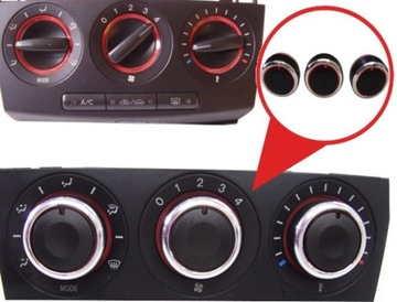 РУЧКИ, ПАНЕЛЬ КОНДИЦИОНЕРА КОНДИЦИОНЕРА ВОЗДУХА ДЛЯ MAZDA 3 04-