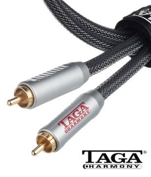 КАБЕЛЬ ИНТЕРКОНЕКТ 2RCA TAGA HARMONY TRI-100 2 х 1м