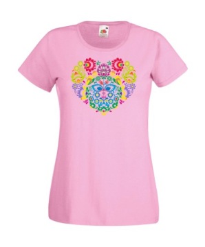 Женская футболка Highlander сердце фолк cleo M