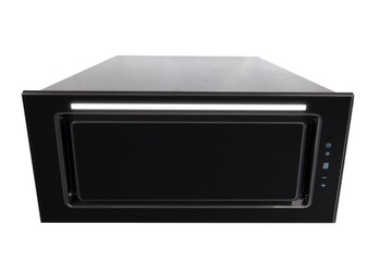 Вытяжка под шкаф/встроенная Toflesz Linea Glass BK 90см. 700м3/ч + дистанционное управление