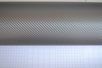 УГЛЕРОДНАЯ ФОЛЬГА 3D СЕРАЯ 152x50 ГРАФИТ КАРБОН