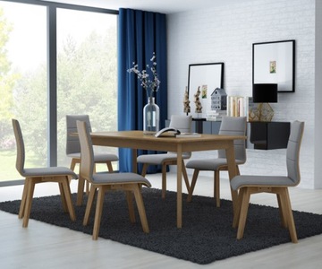 FIORD II СТОЛ 130 - 280 ДУБ СОВРЕМЕННЫЙ, РАСШИРЯЕМЫЙ