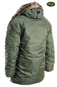 ALASKA PARKA N3B Базовая зимняя куртка OLIV - XS