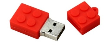 USB-НАКОПИТЕЛЬ LEGO BLOCKS FUN, 8 ГБ, КРАСНЫЙ